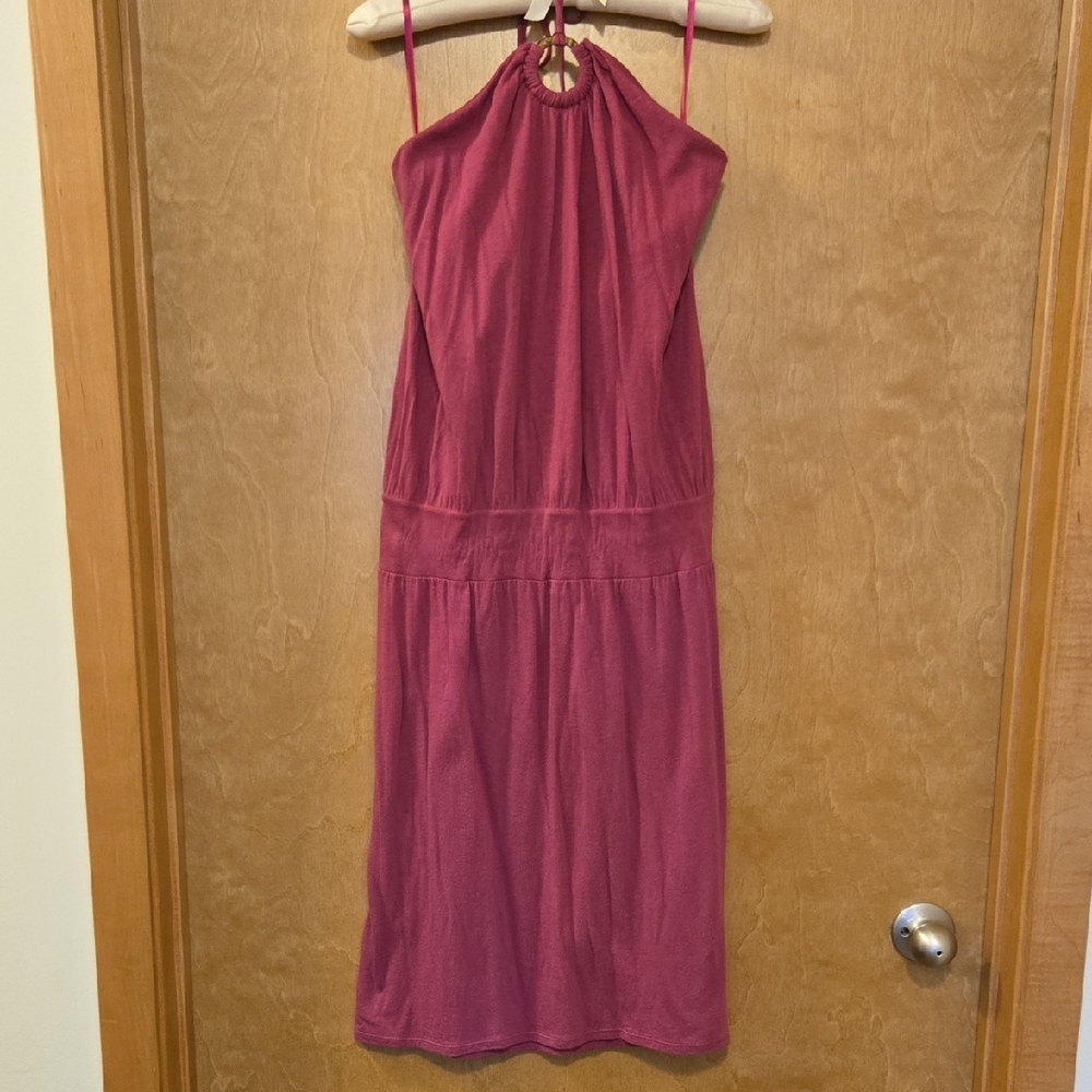 Old Navy Halter Dress in Berry